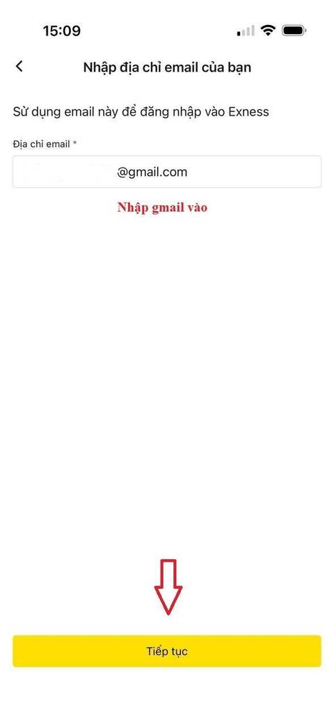 Tạo tài khoản — bước 3