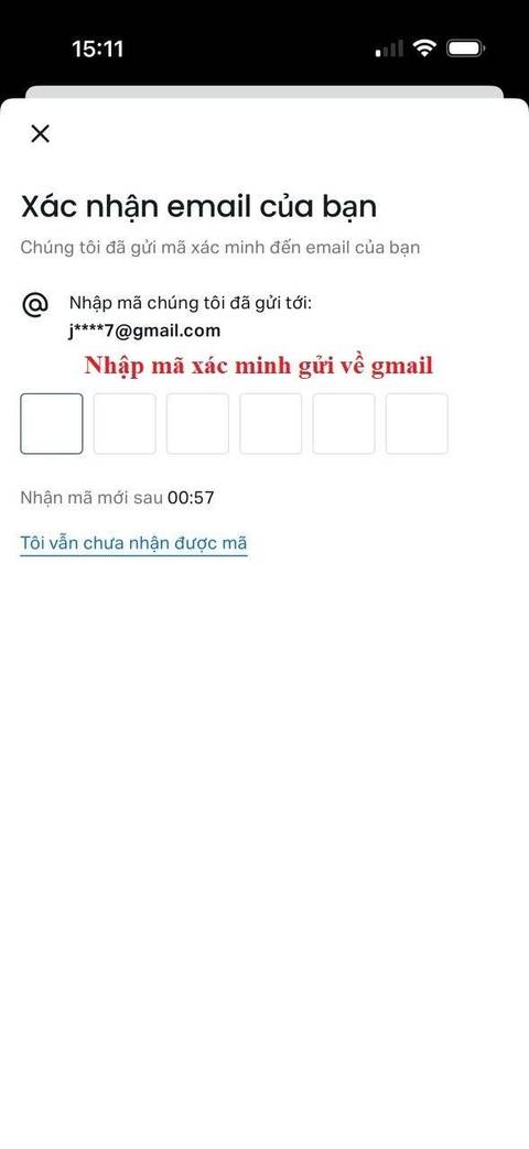 Tạo tài khoản — bước 9