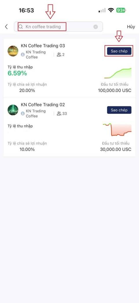 Copytrade — bước 5