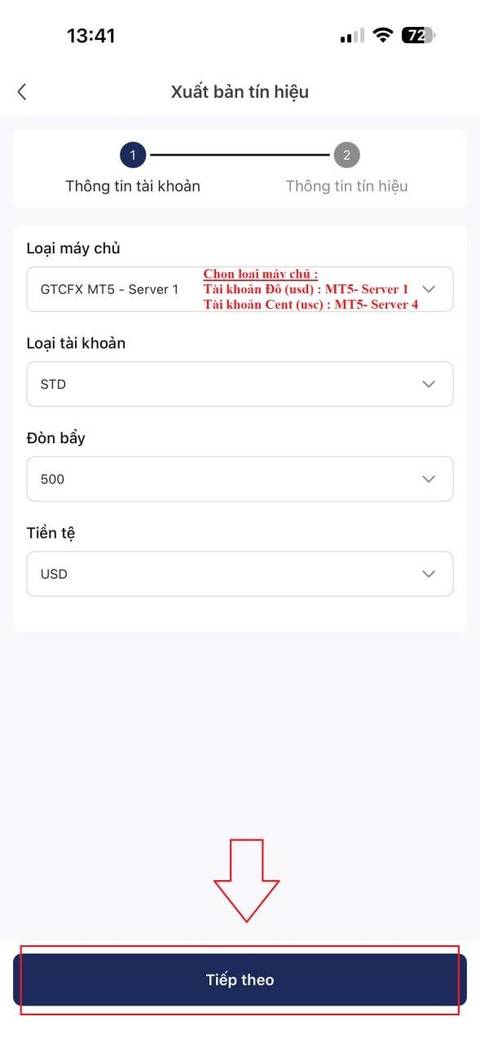 Xuất tín hiệu Master — bước 4