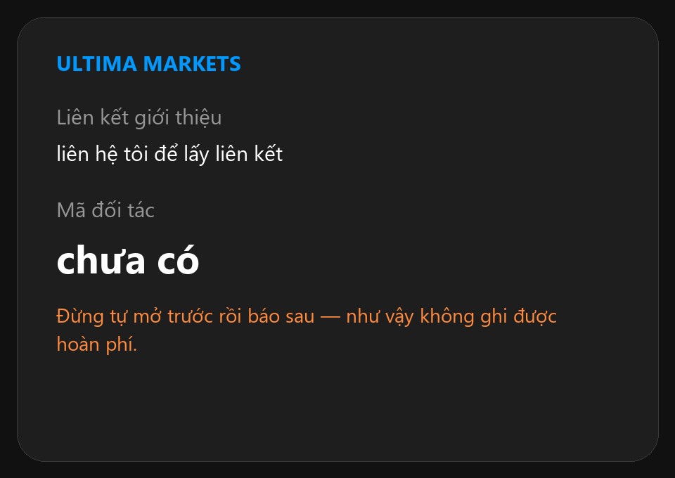 Tạo tài khoản — bước 1